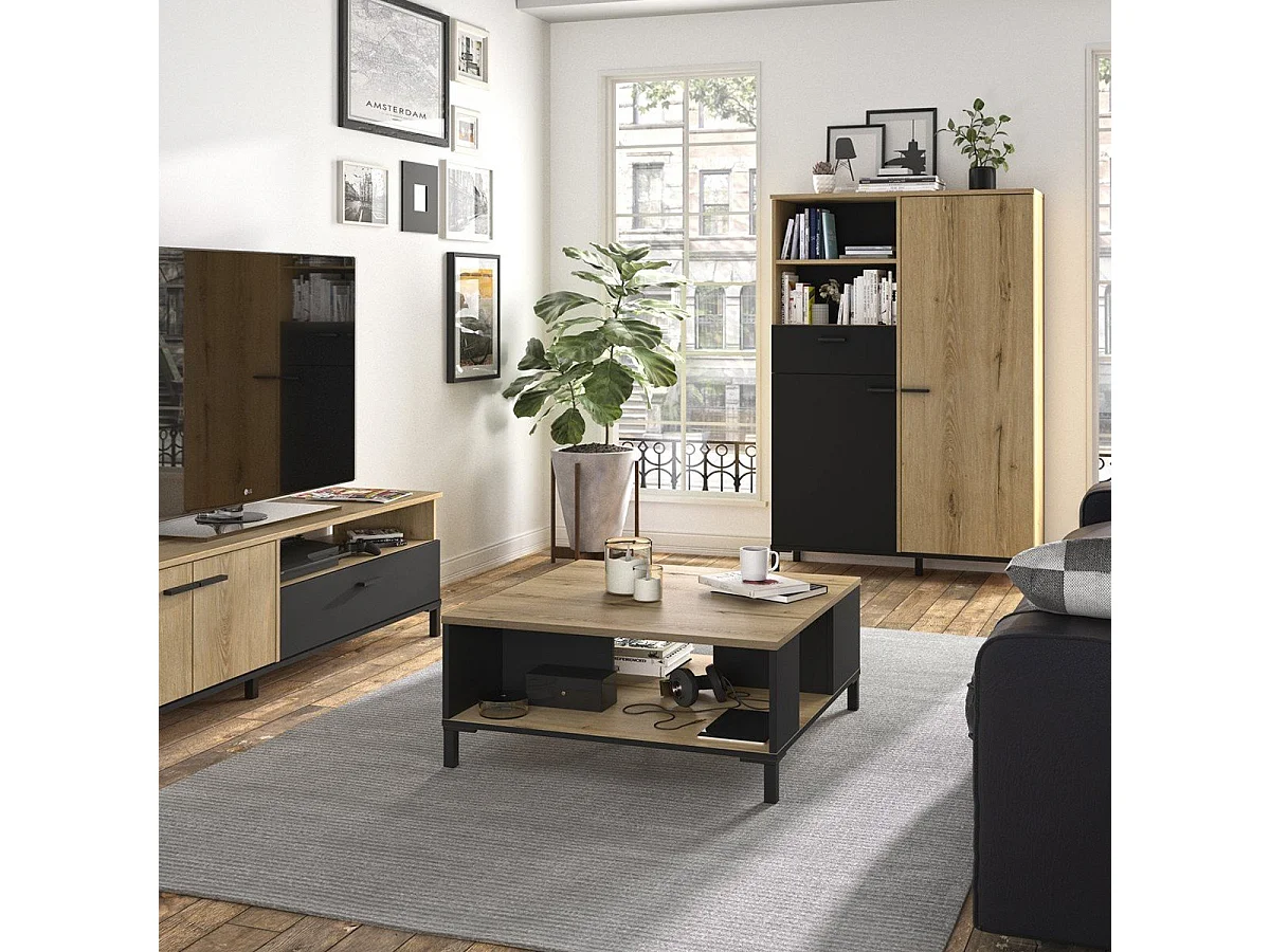 Salontafel vierkant L81 cm - TRUST