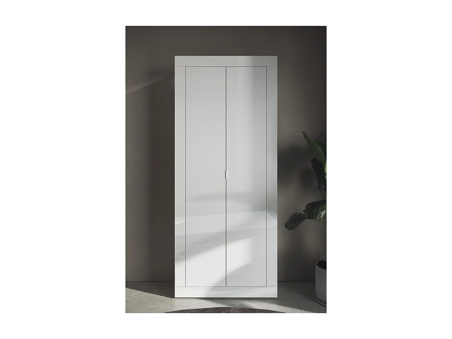 Opbergkast met 2 deuren Basic - H186,5 cm