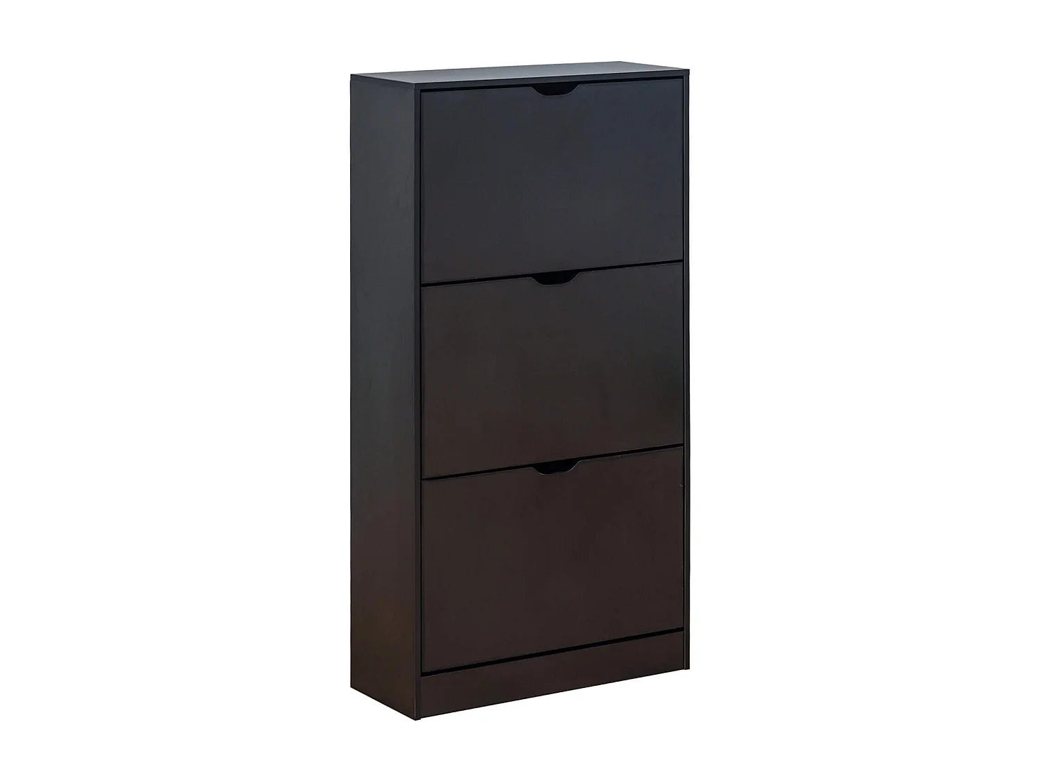 Scarpiera Rebecca Mobili Ekpe 119x60x23 MDF Nero Moderno