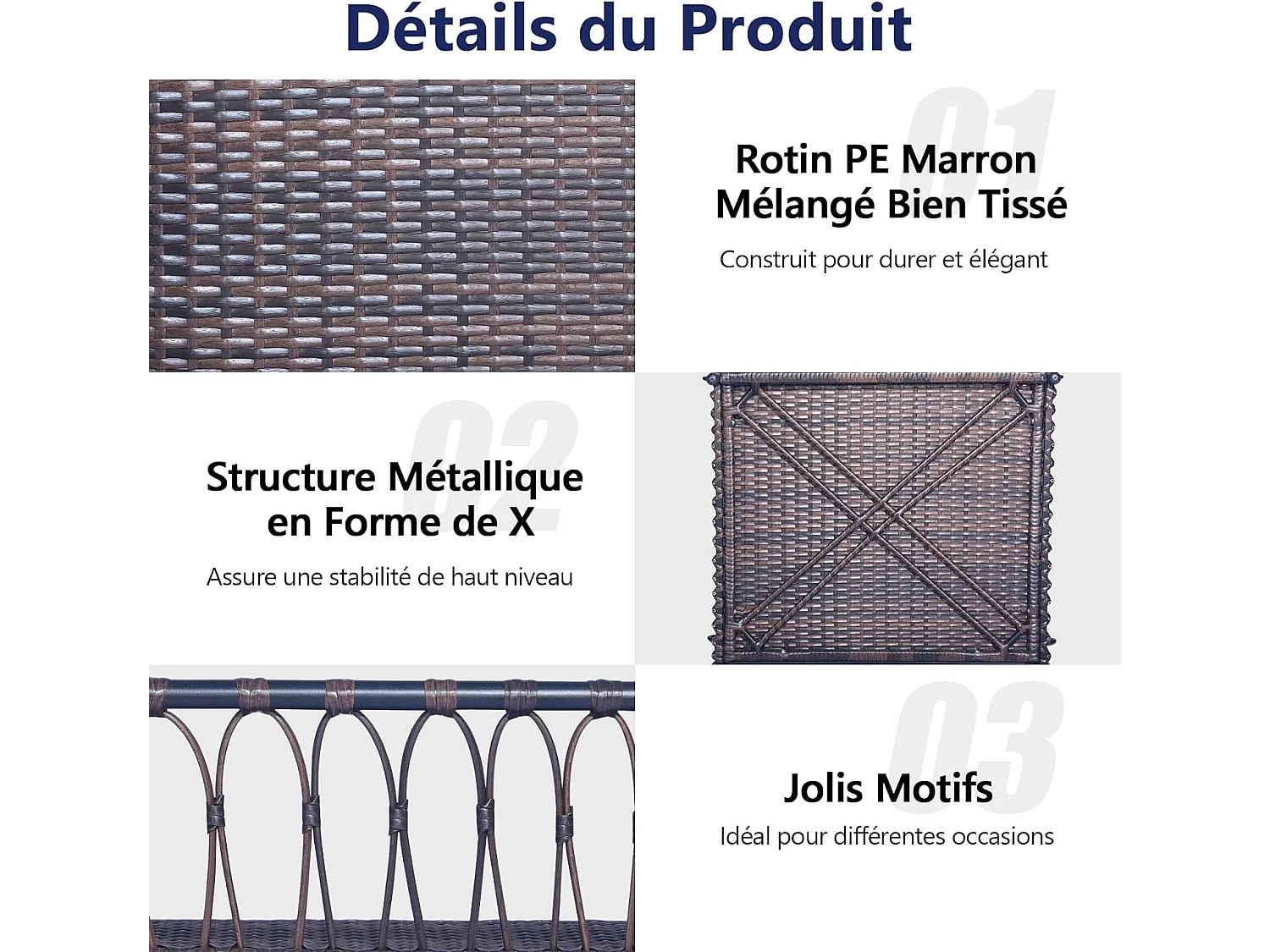Balançoire de Jardin avec Cadre en Métal et en Rotin et fibre naturelle PE, Balancelle de Porche Tissée en Osier 1 Place avec Coussins, Banc Suspendu avec 2 Cordes de Suspension, Charge 180 KG (78 x 62 x 38 cm)