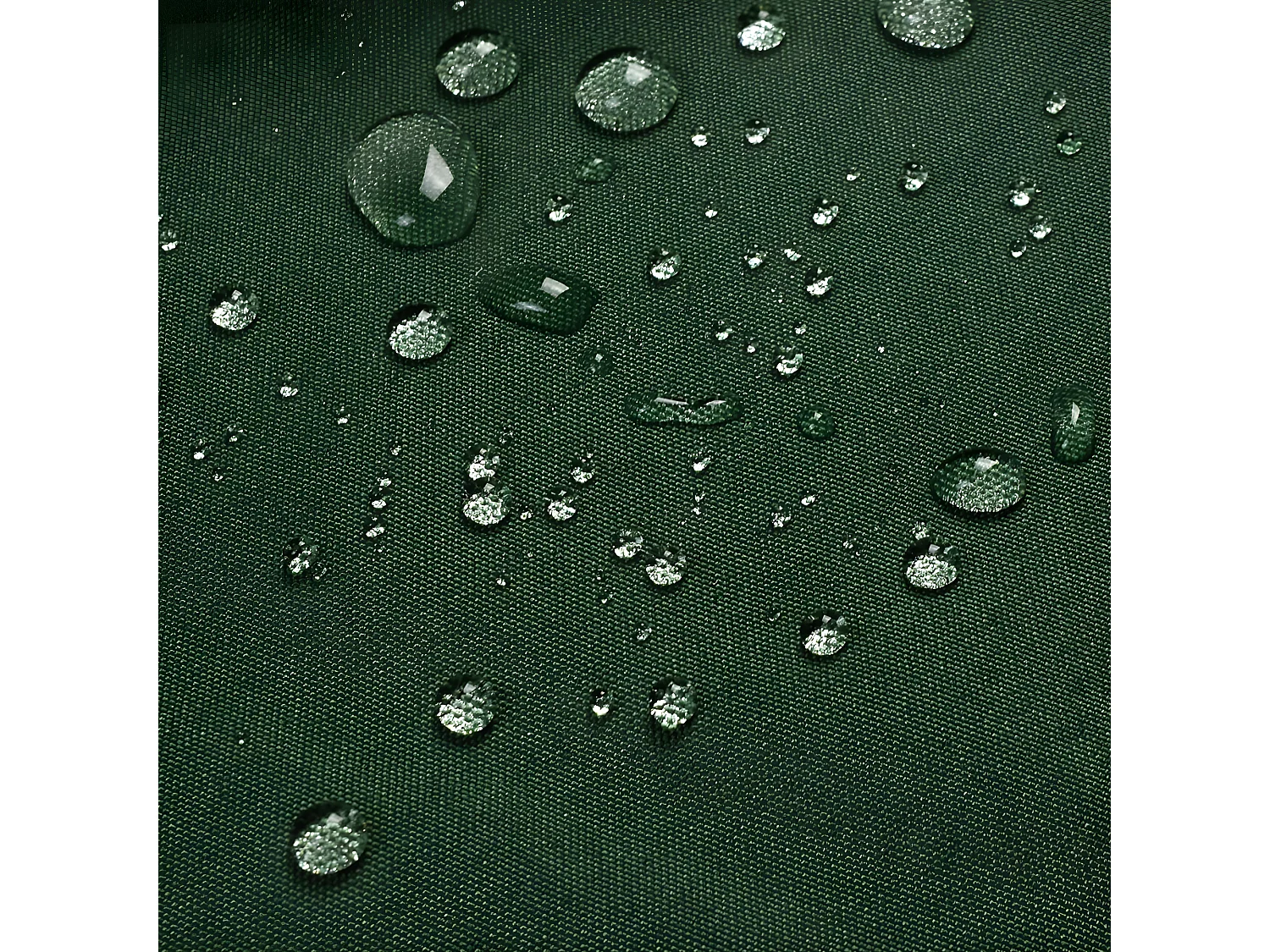 Toit pour Balancelle 168x115cm Imperméabilisé Auvent pour Balancelle Vert