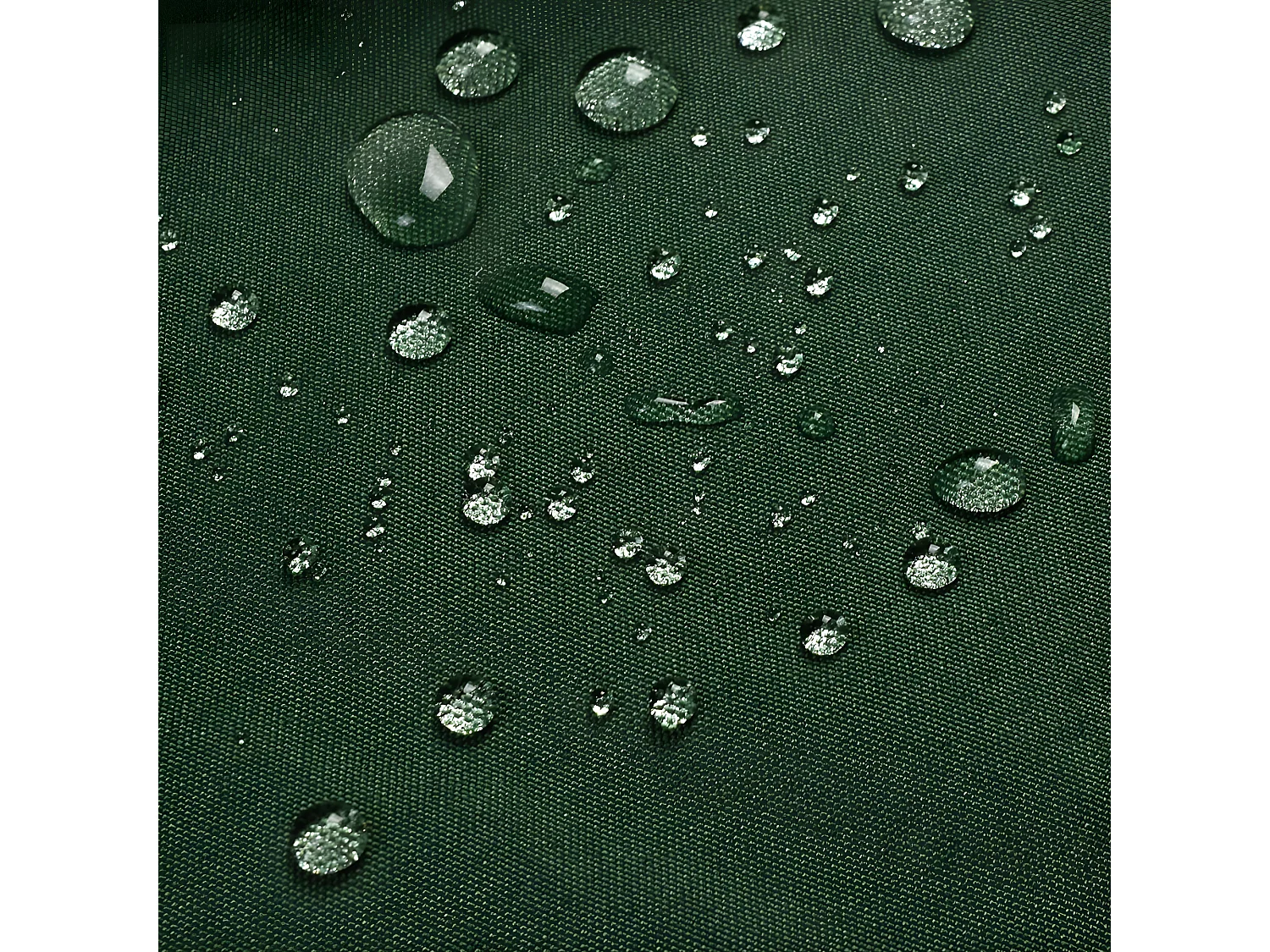 Toit pour Balancelle 196x110cm Imperméabilisé Auvent pour Balancelle Vert