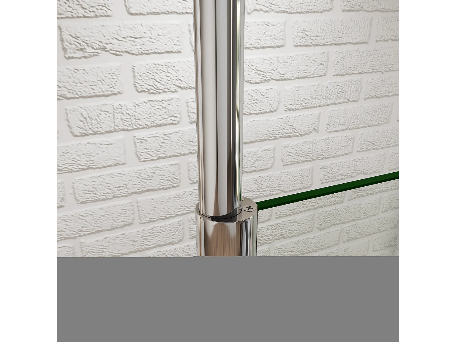 80x200cm+2030-3200mm Stabilisator 8mm ESG Sicherheitsglas Walk in Dusche Duschwand Nano Glas Duschabtrennung Höhe 200cm