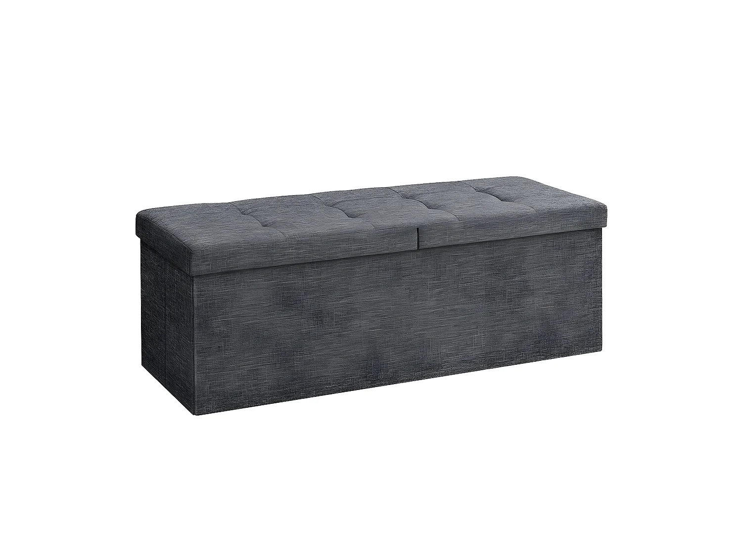 Coffre de rangement avec couvercle pliable - L110 cm