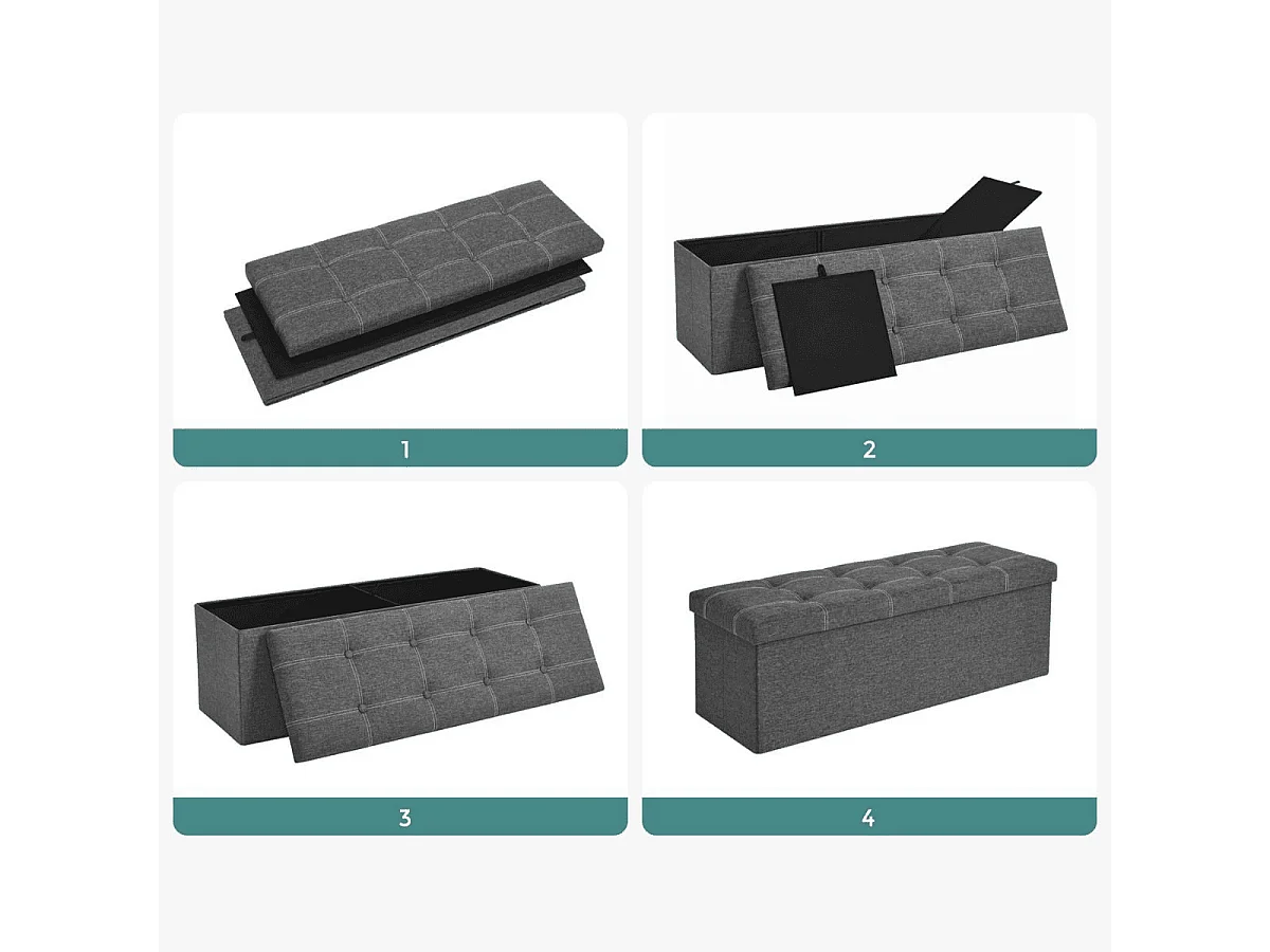 Coffre de rangement - L110 cm