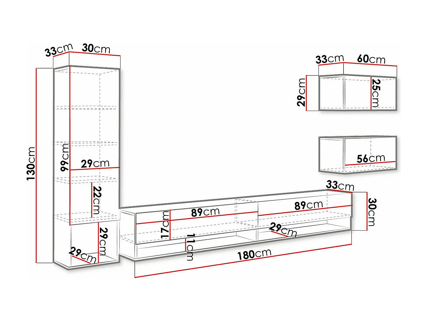 Ensemble de salon Sarasota 124