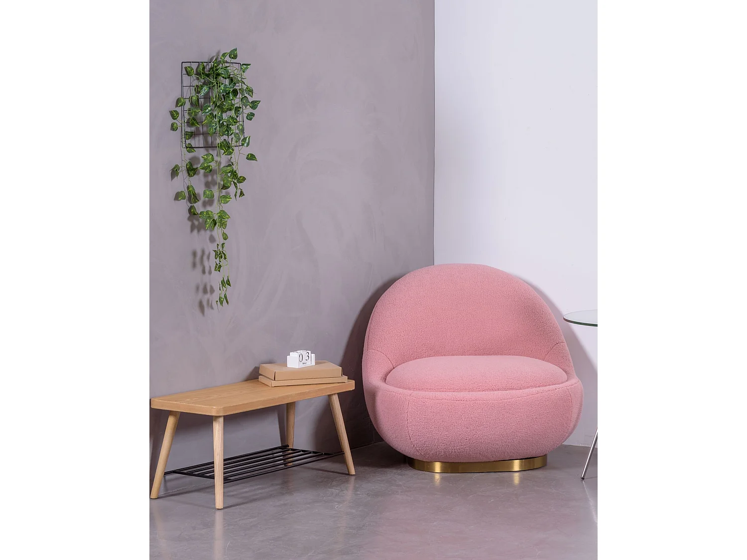 Banc rustique en hêtre naturel - Bristol - Hêtre naturel