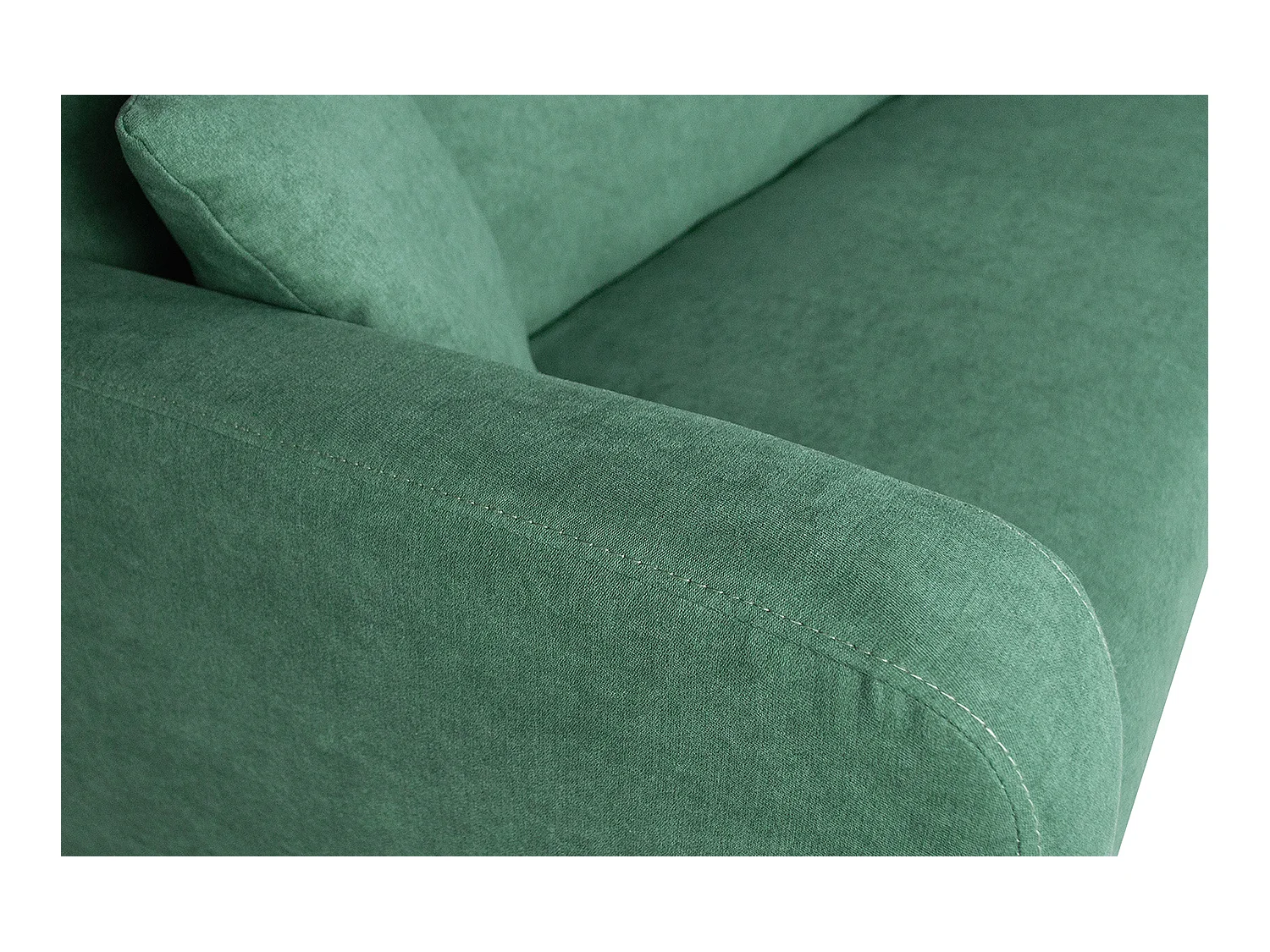 Divano letto clic clac in tessuto vellutato verde abete, divano 3 posti mod. Henry