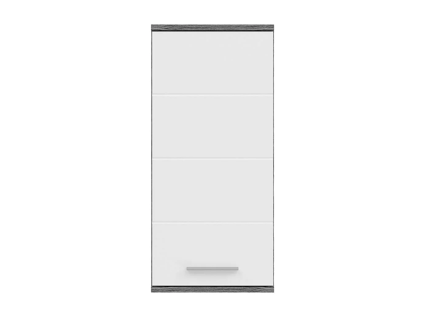 Blake Badmöbelset B8 Weiß hochglanz, grau.