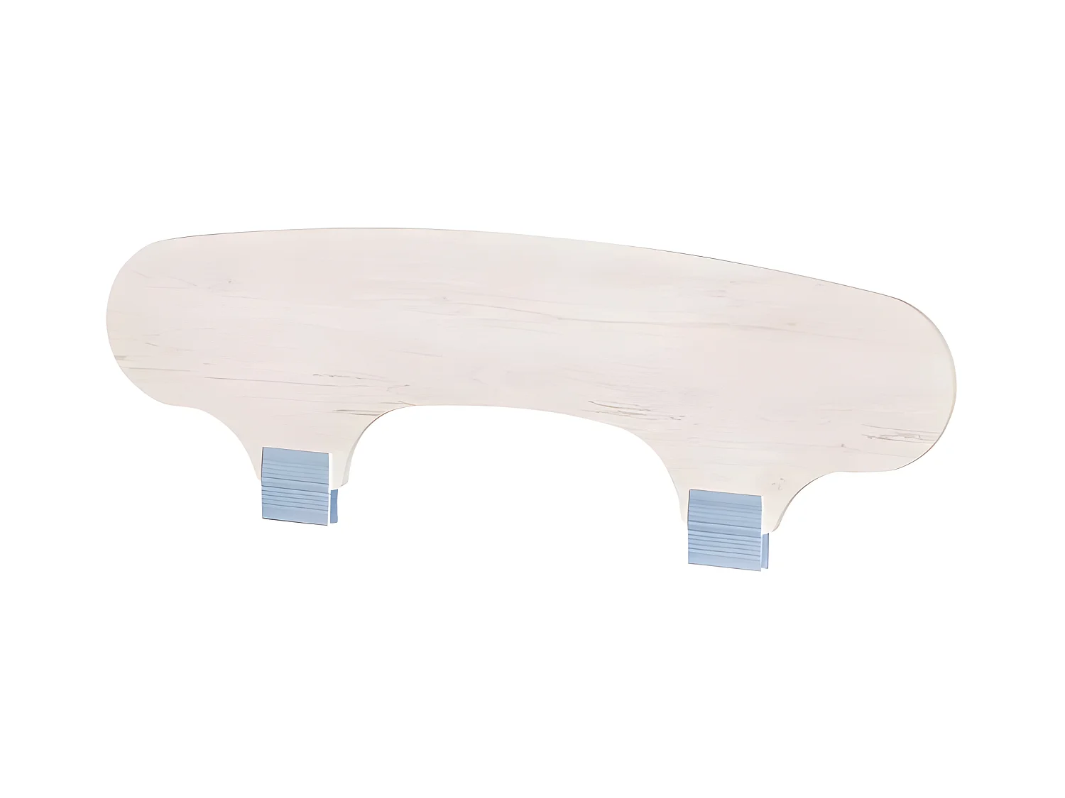Barrière de protection d'aggloméré acacia 35x2x119cm