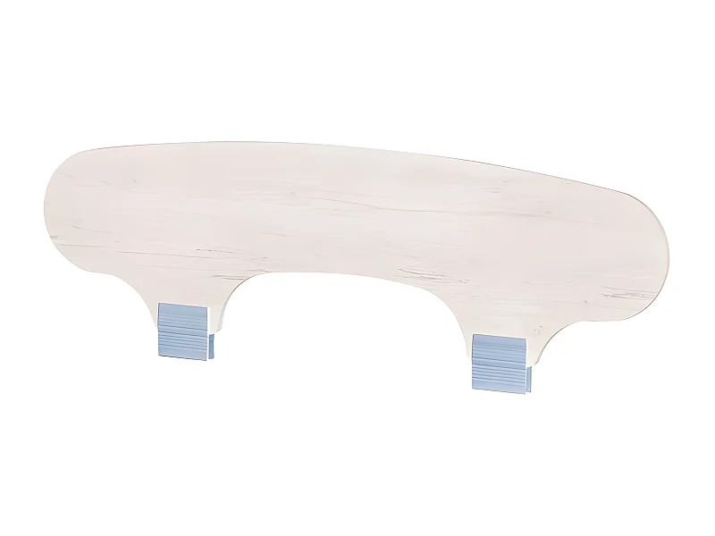 Ringhiera di protezione truciolato acacia 35x2x119cm