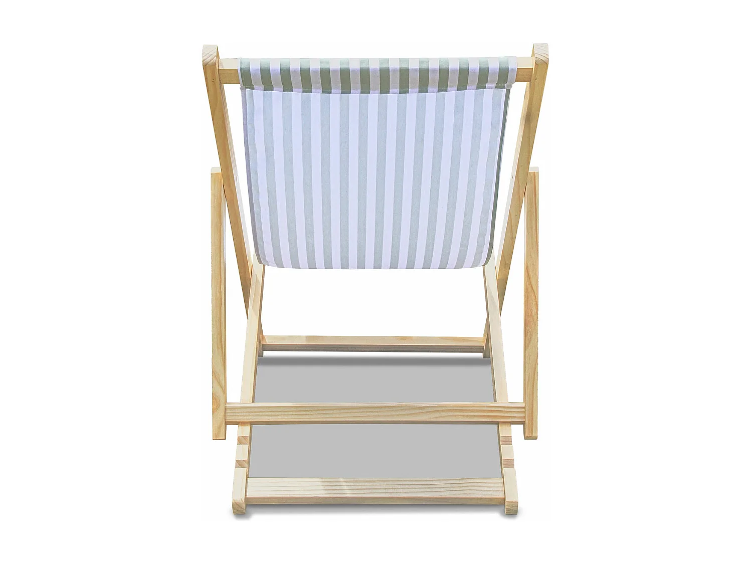 Tamigi - Conjunto de 2 cadeiras em madeira maciça e textilene