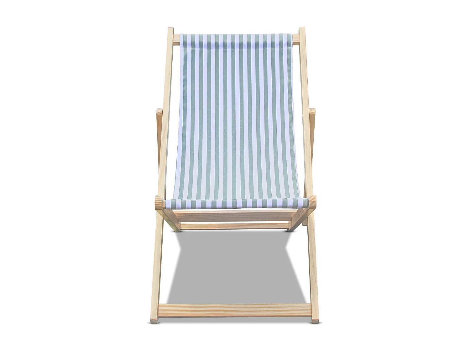 Tamigi - Conjunto de 2 cadeiras em madeira maciça e textilene