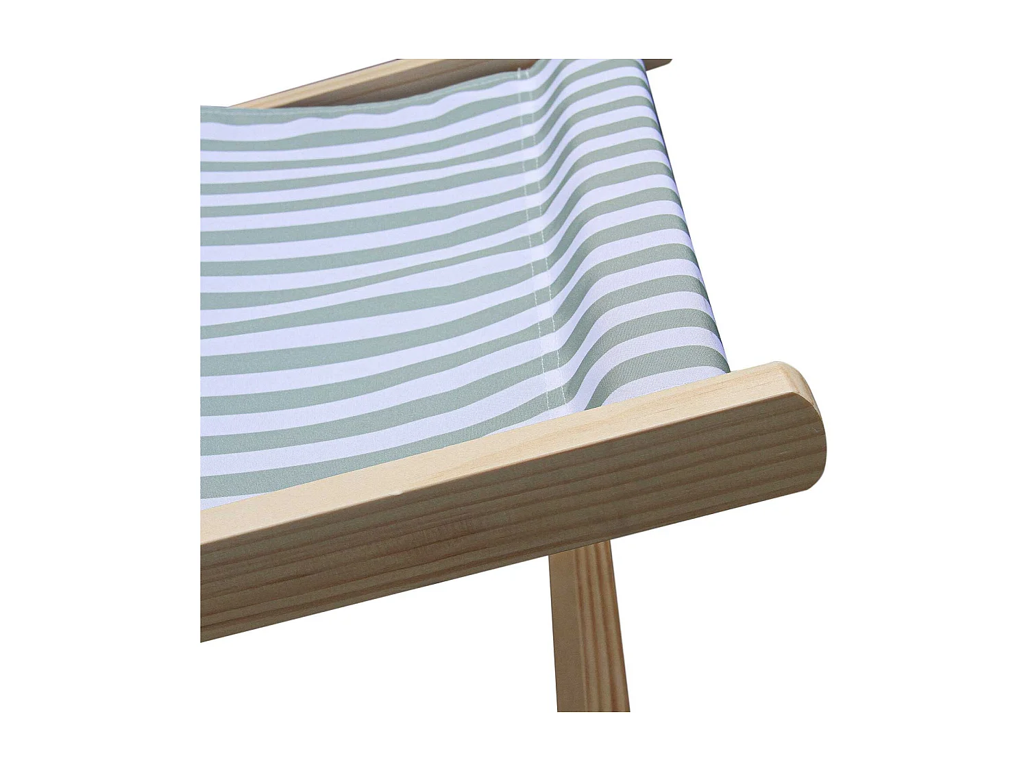 Tamigi - Conjunto de 2 cadeiras em madeira maciça e textilene