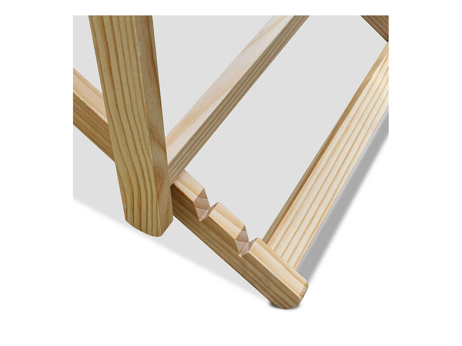 Tamigi- Conjunto de 2 tumbonas de madera maciza y textilene