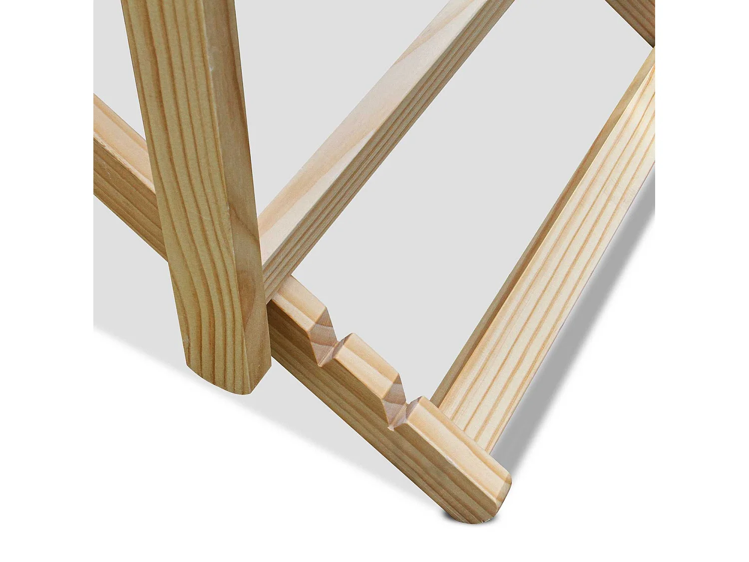 Tamigi- Conjunto de 2 tumbonas de madera maciza y textilene