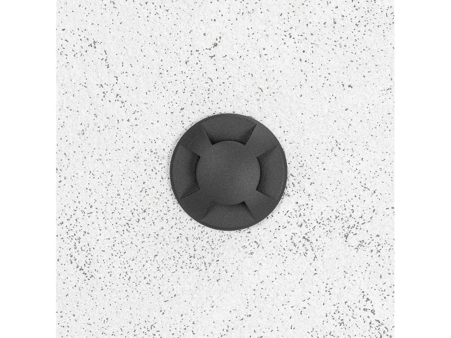 Balise Extérieure LED Encastrable Sol 4L 24V DC Loto Noire