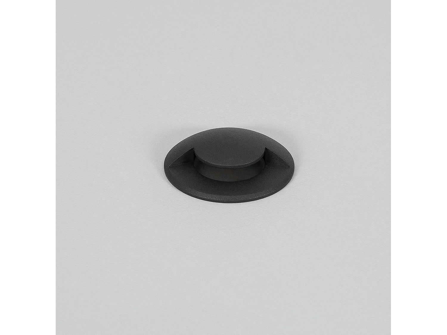 Baliza Exterior LED Empotrable Suelo 1L 24V DC Loto Negro 4000K Blanco Neutro