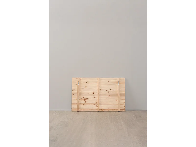 Muebles - Cabecero Lyna Madera para camas de 90 y 80 cm - Blanco