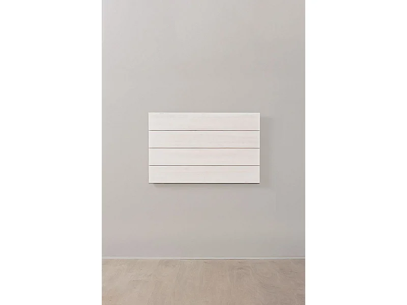Muebles - Cabecero Lyna Madera para camas de 90 y 80 cm - Blanco