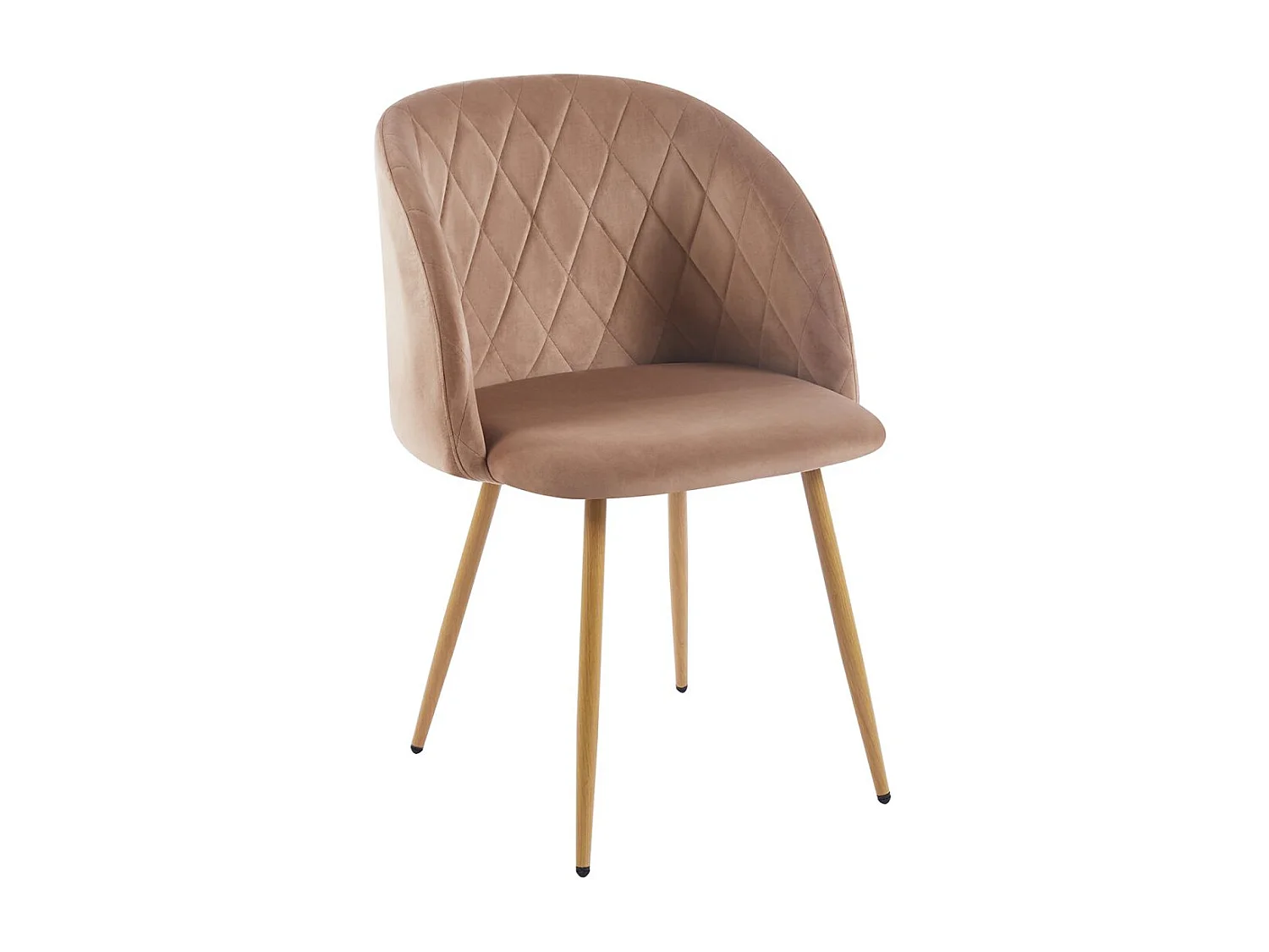 Sillas Comedor - Silla Velt Terciopelo - Champán