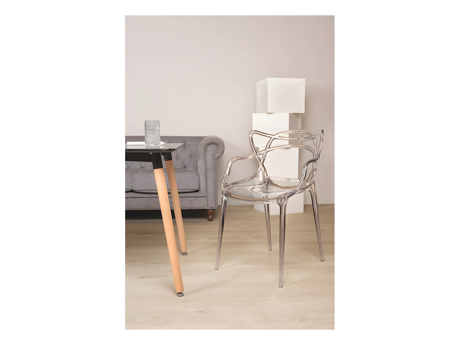 Silla Korme Transparente