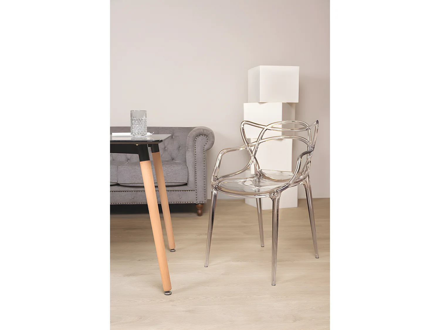 Silla Korme Transparente