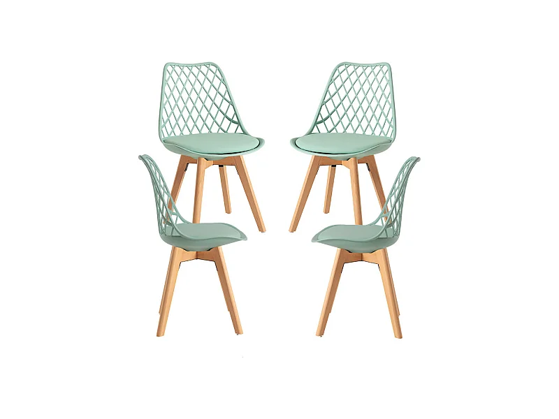 Packs Sillas Comedor - Pack 4 Sillas Mima - Celadón