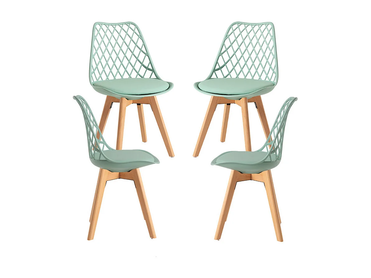 Packs Sillas Comedor - Pack 4 Sillas Mima - Celadón