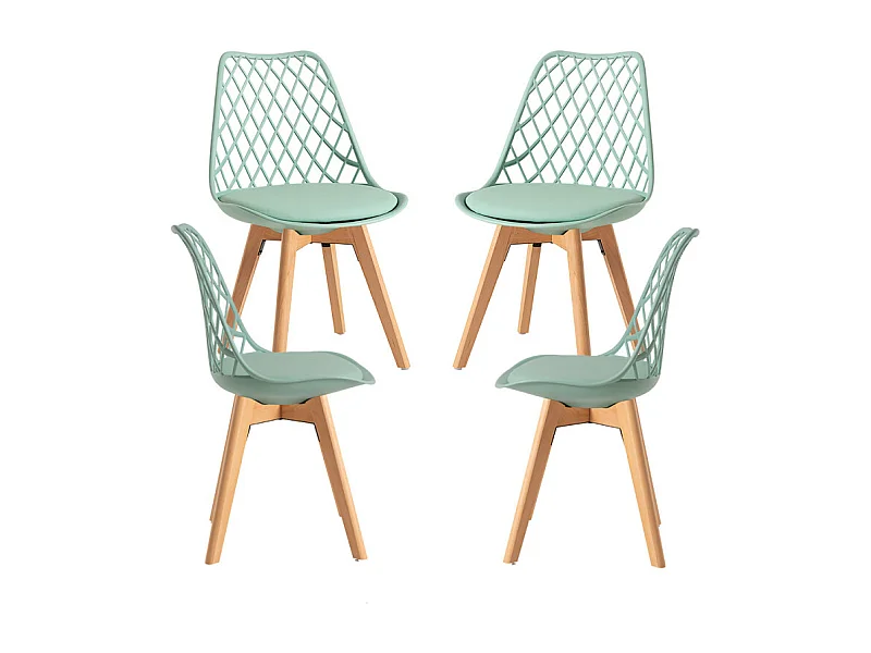 Packs Sillas Comedor - Pack 4 Sillas Mima - Celadón