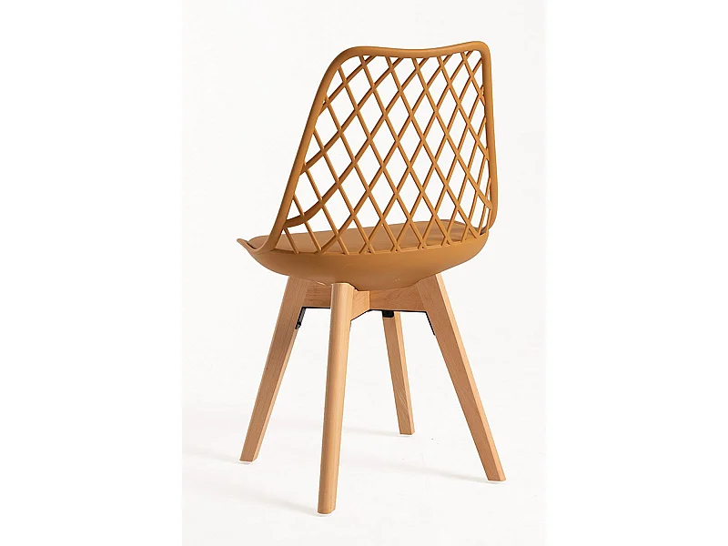 Packs Sillas Comedor - Pack 4 Sillas Mima - Mostaza