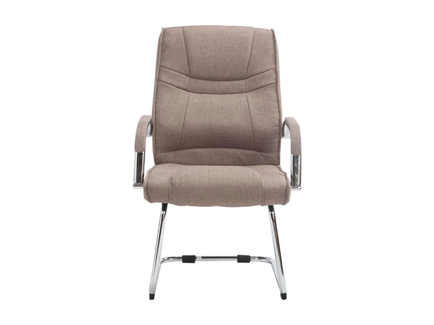 Lot de 2  chaises oscillantes - Tissu & Nature - Taupe - Attila