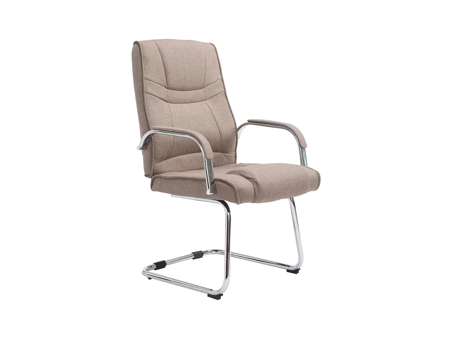 Set van 2  schommelstoelen - Stof & natura - taupe - Attila