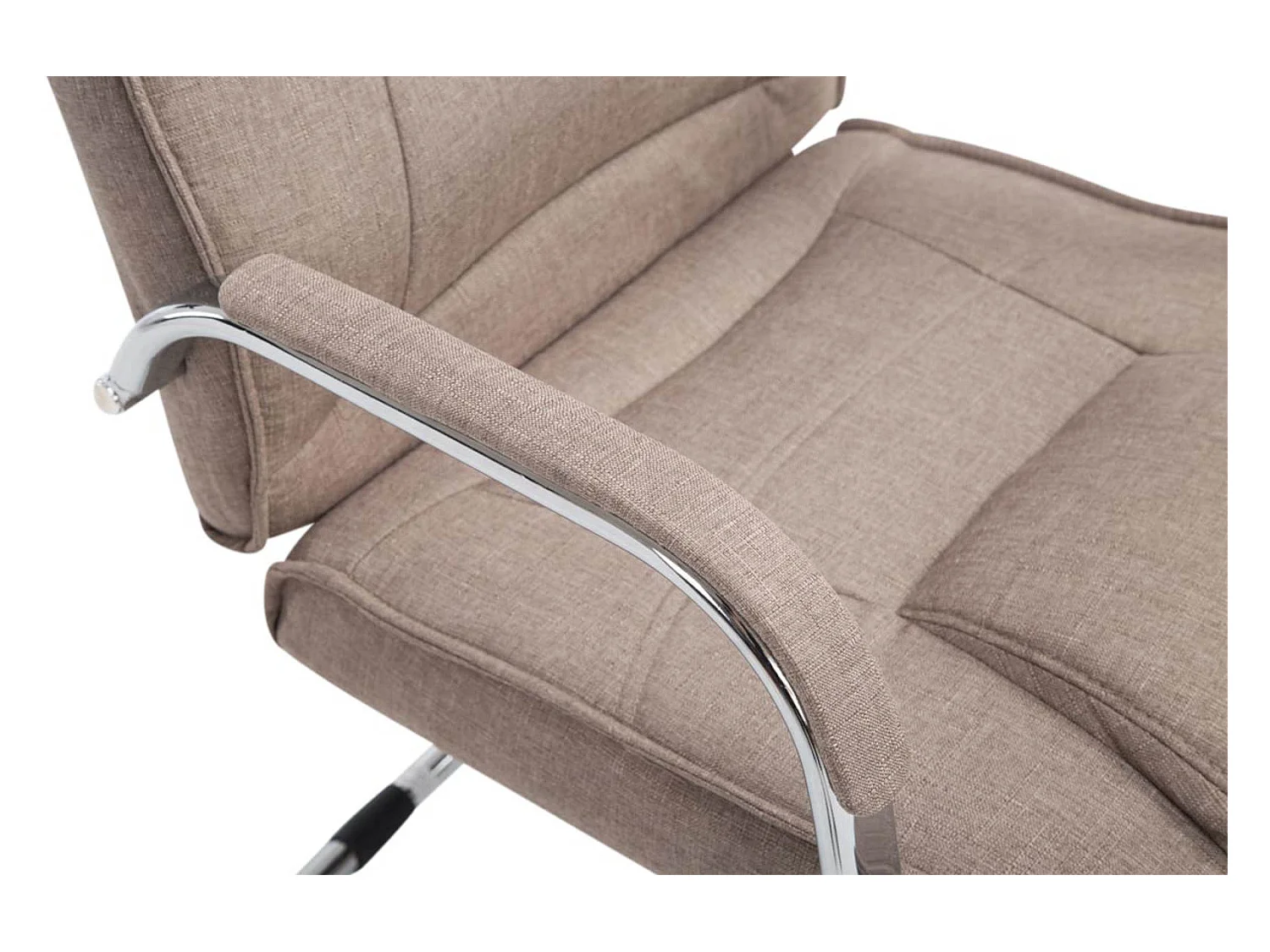 Set van 2  schommelstoelen - Stof & natura - taupe - Attila