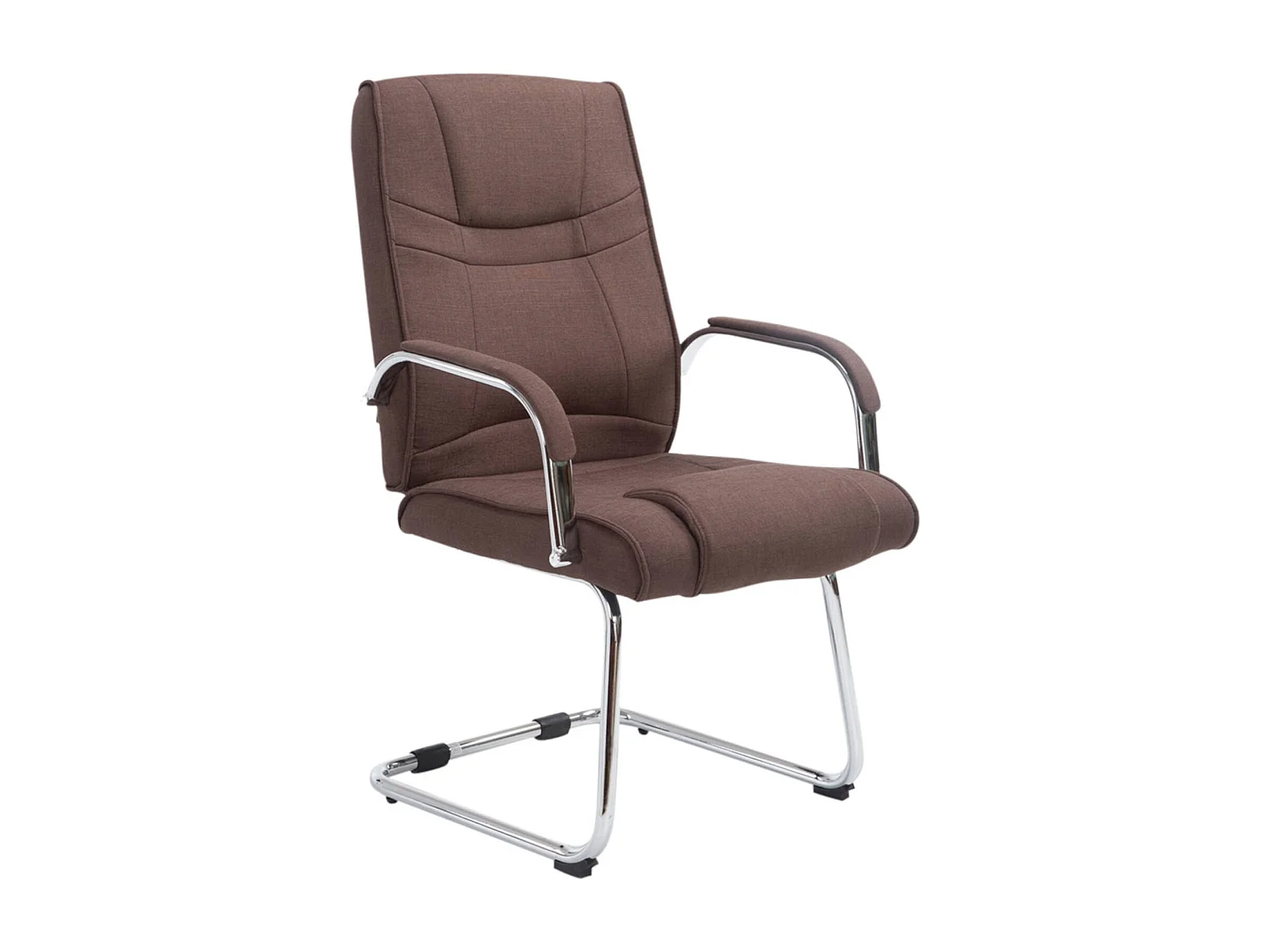 Lot de 2  chaises oscillantes - Tissu & Nature - Marron - Attila