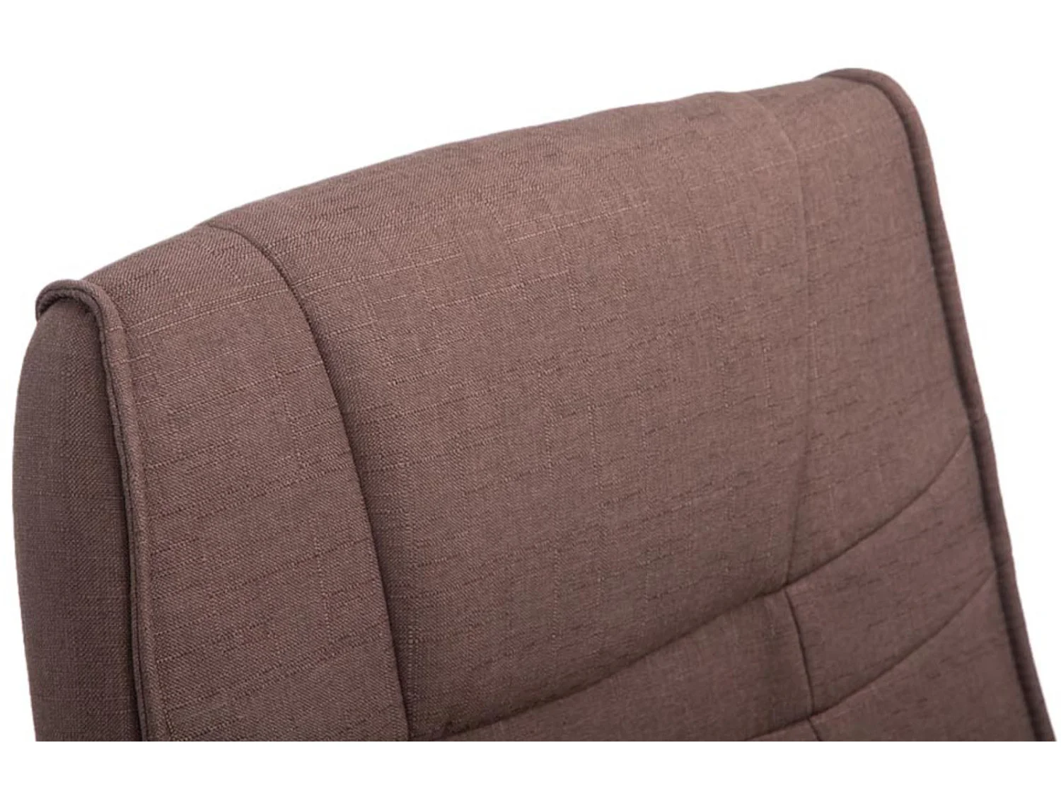 Lot de 2  chaises oscillantes - Tissu & Nature - Marron - Attila