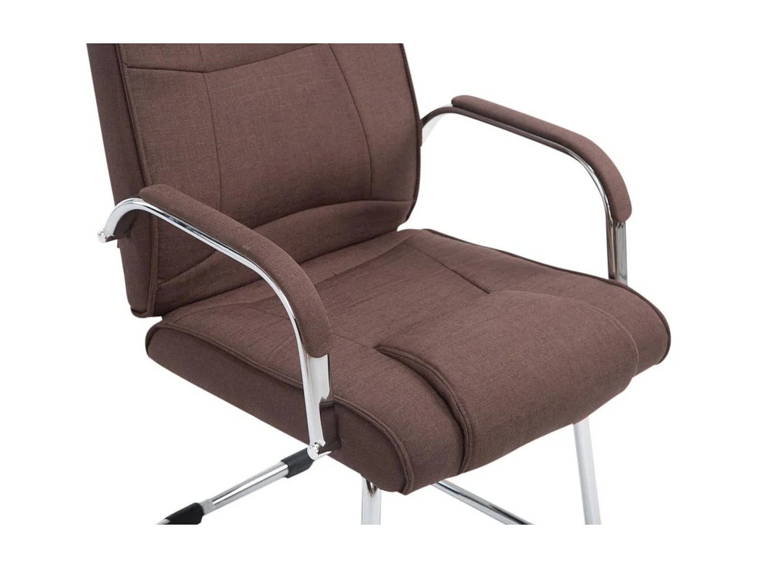 Lot de 2  chaises oscillantes - Tissu & Nature - Marron - Attila