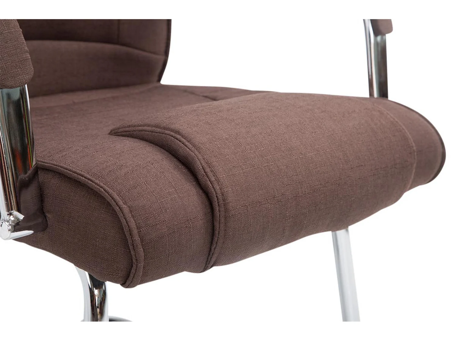 Lot de 2  chaises oscillantes - Tissu & Nature - Marron - Attila