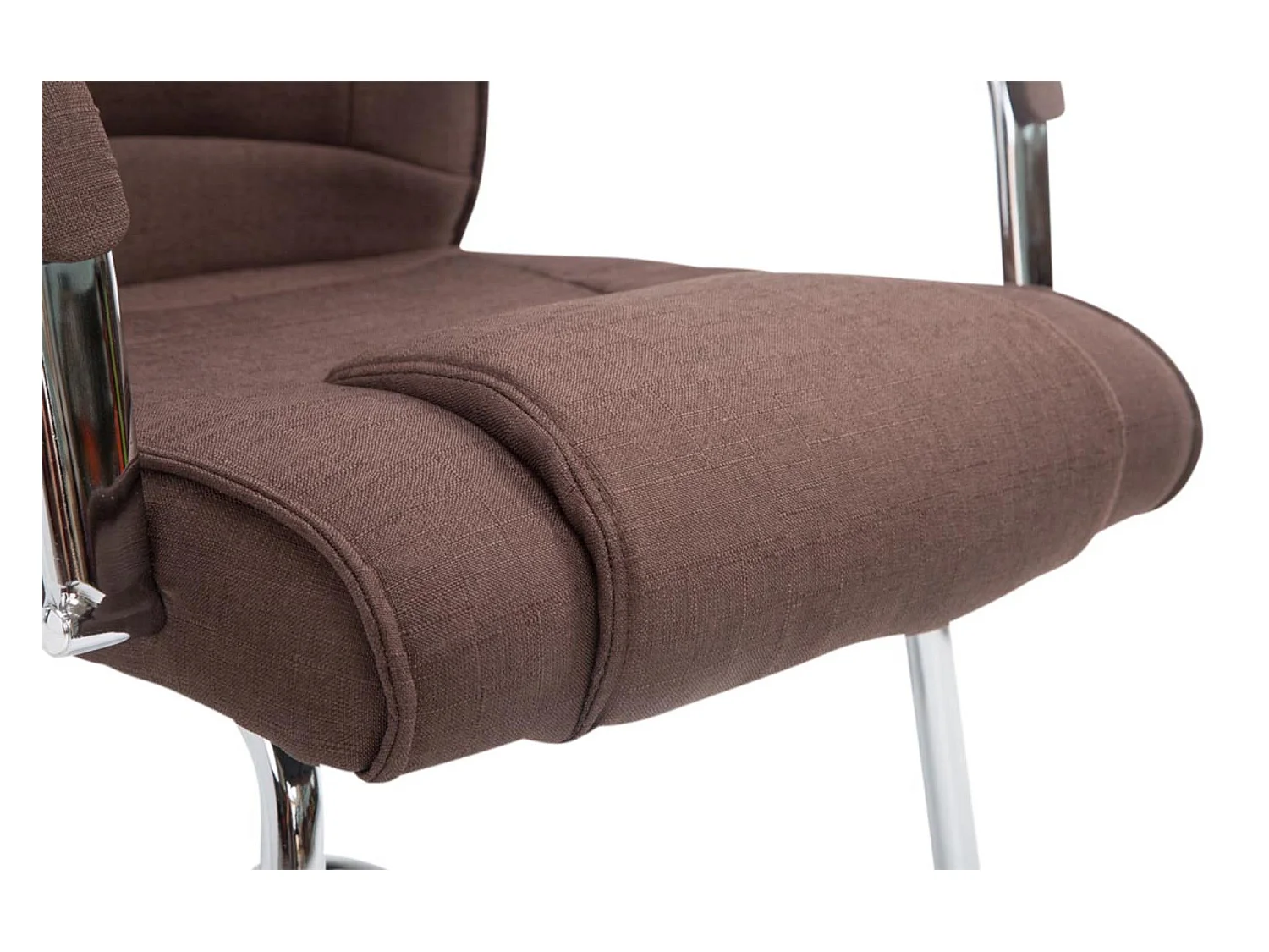 Lot de 2  chaises oscillantes - Tissu & Nature - Marron - Attila