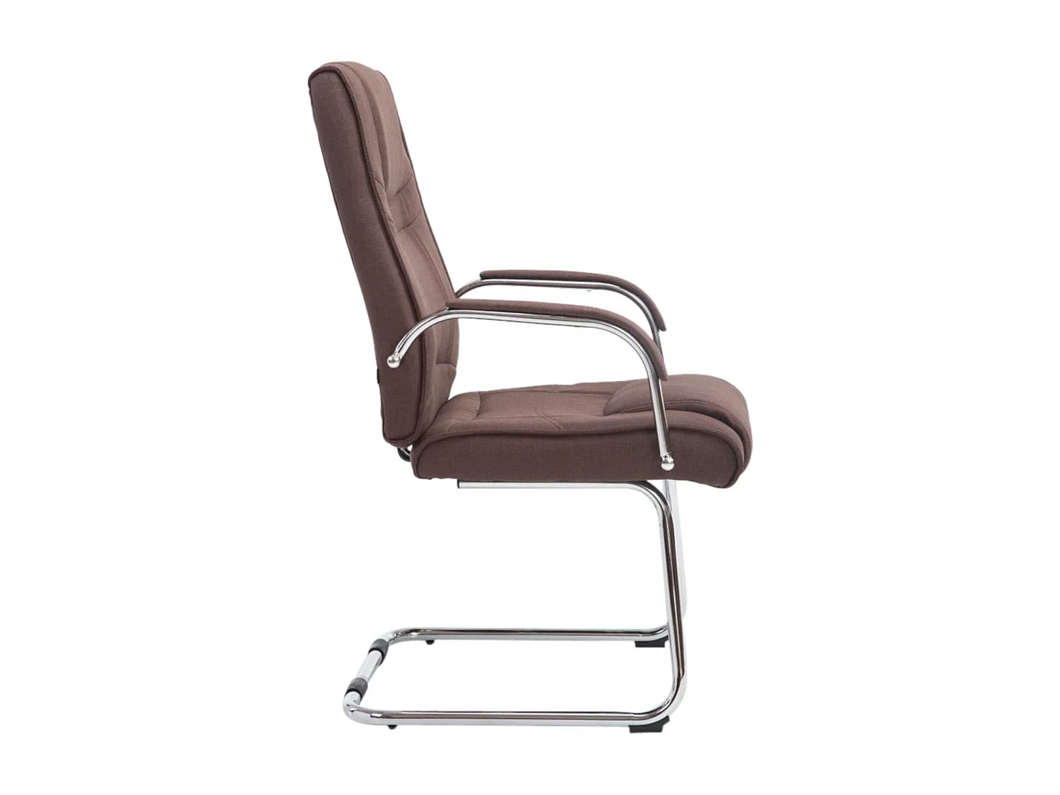 Lot de 2  chaises oscillantes - Tissu & Nature - Marron - Attila