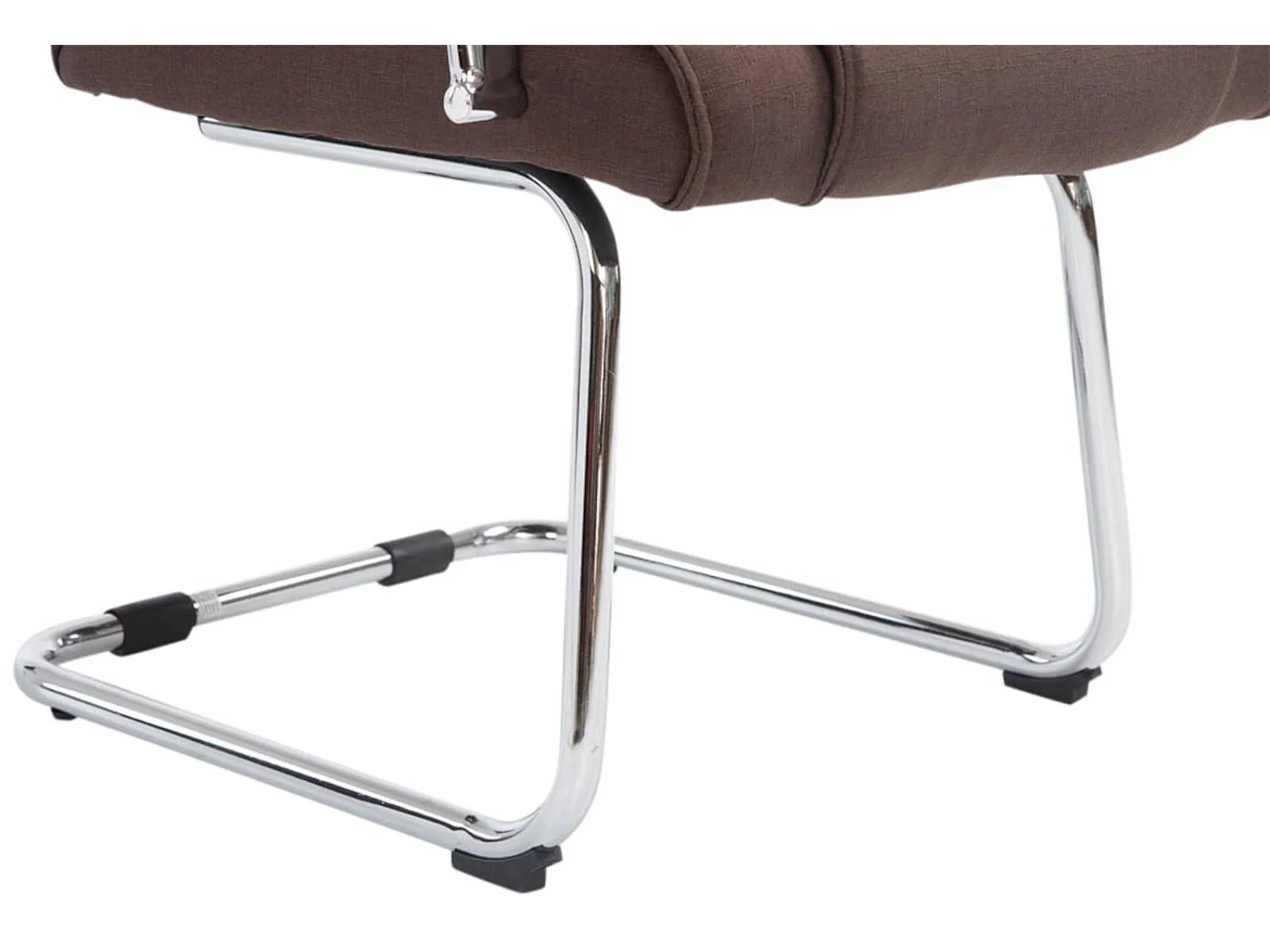 Lot de 2  chaises oscillantes - Tissu & Nature - Marron - Attila