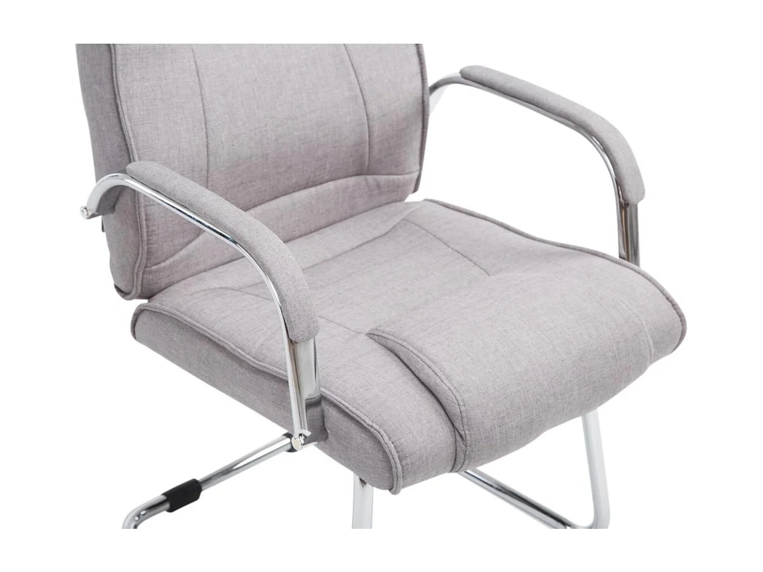 Lot de 2  chaises oscillantes - Tissu & Nature - Gris - Attila