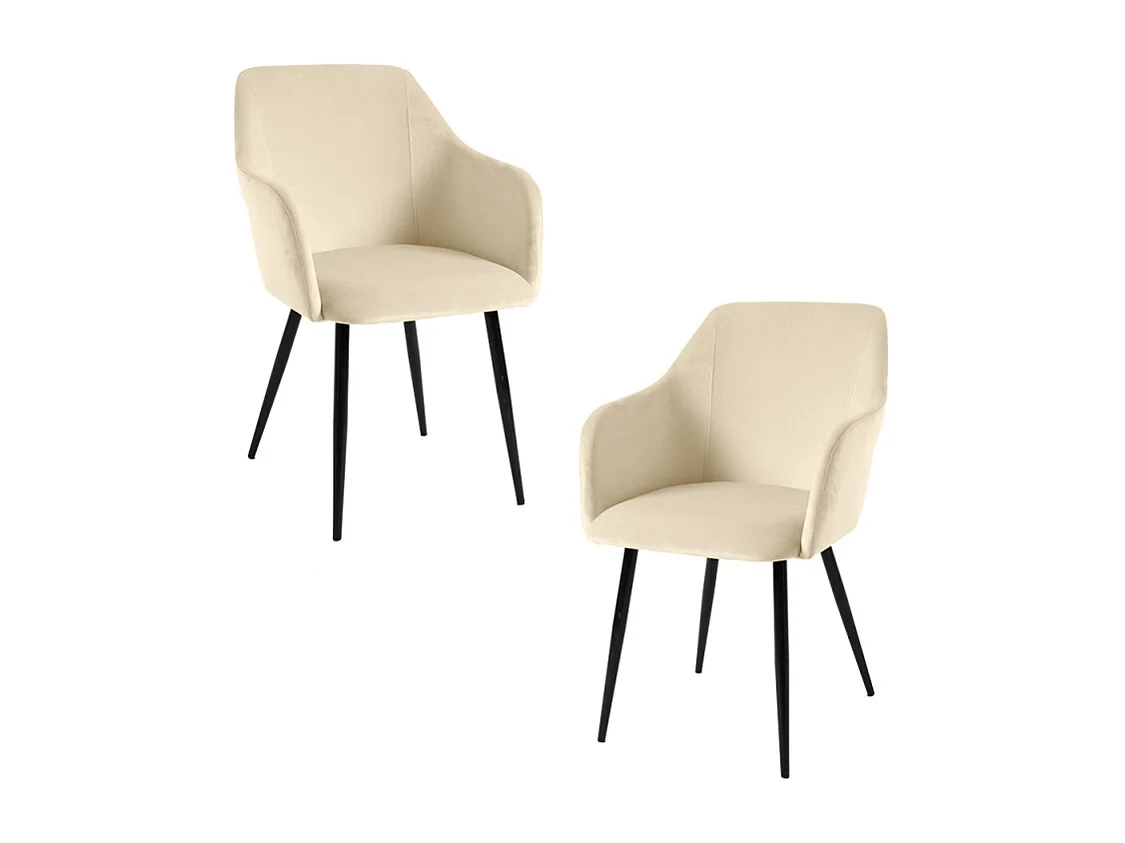 Packs Sillas Comedor - Pack 2 Sillas Puan Terciopelo - Beige