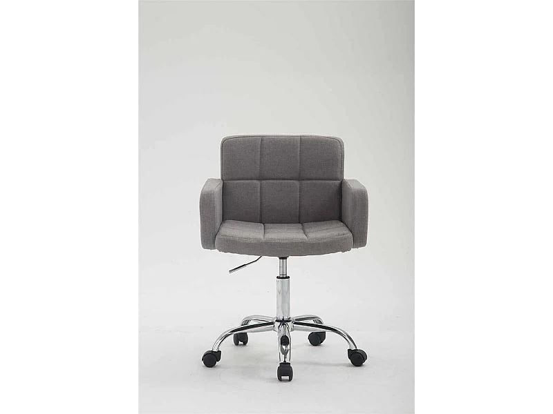 Tabouret de bureau - Tissu - Gris - Los Angeles