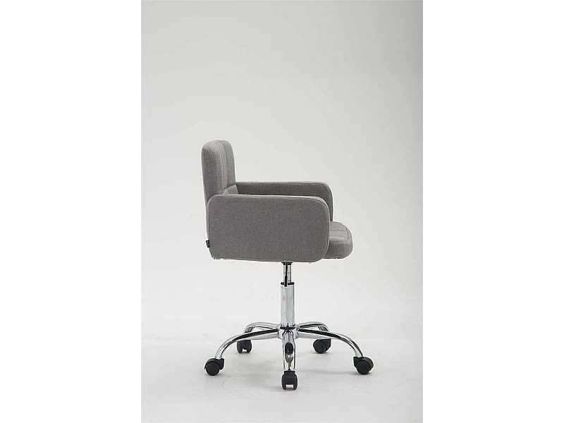 Tabouret de bureau - Tissu - Gris - Los Angeles