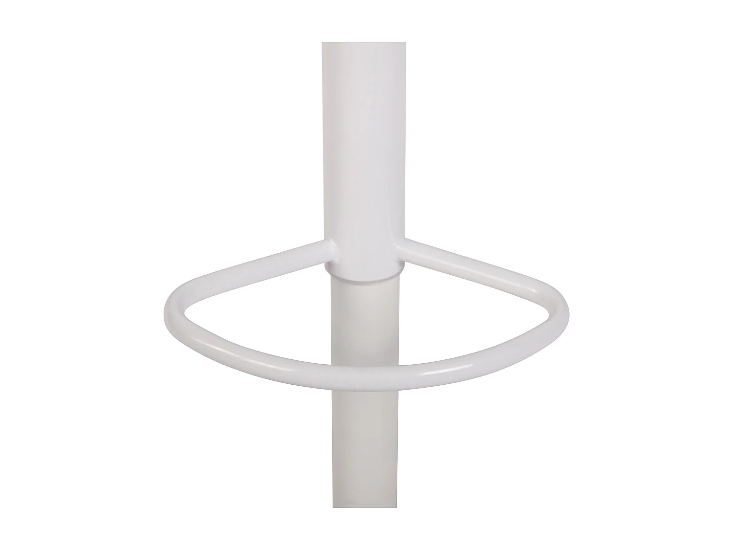 Tabouret de bar - Tissu & Blanc - Gris foncé - Dyn V2