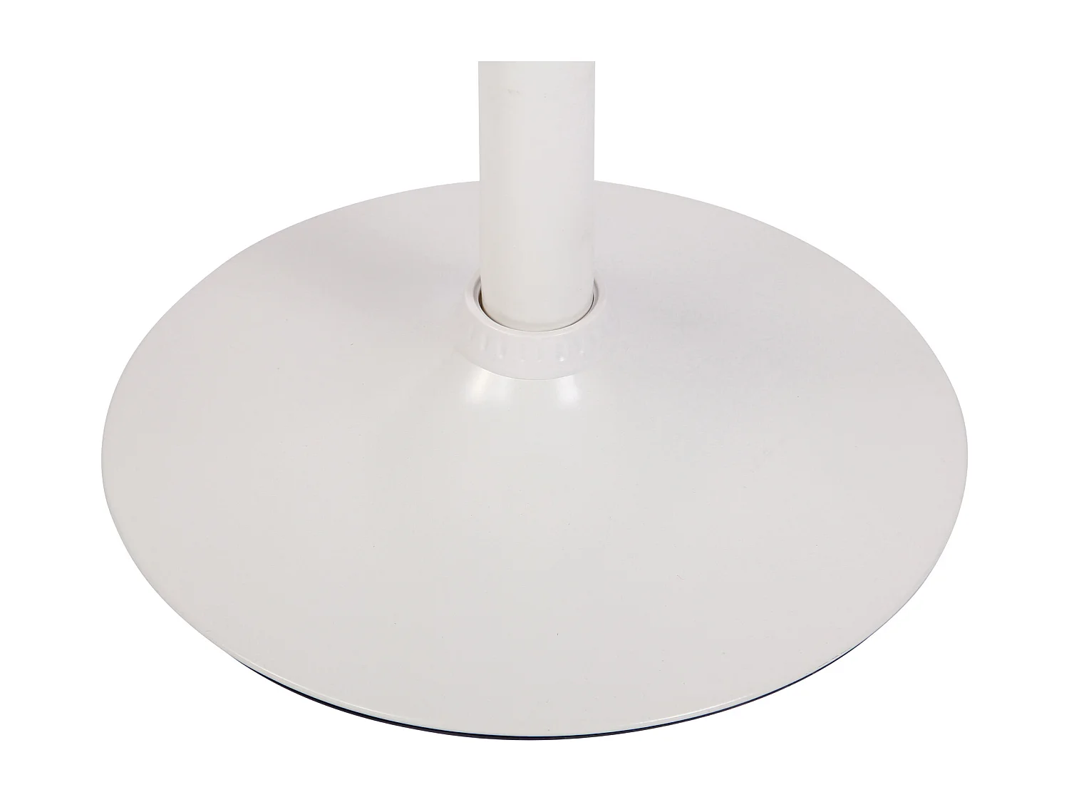 Tabouret de bar - Tissu & Blanc - Marron - Dyn V2