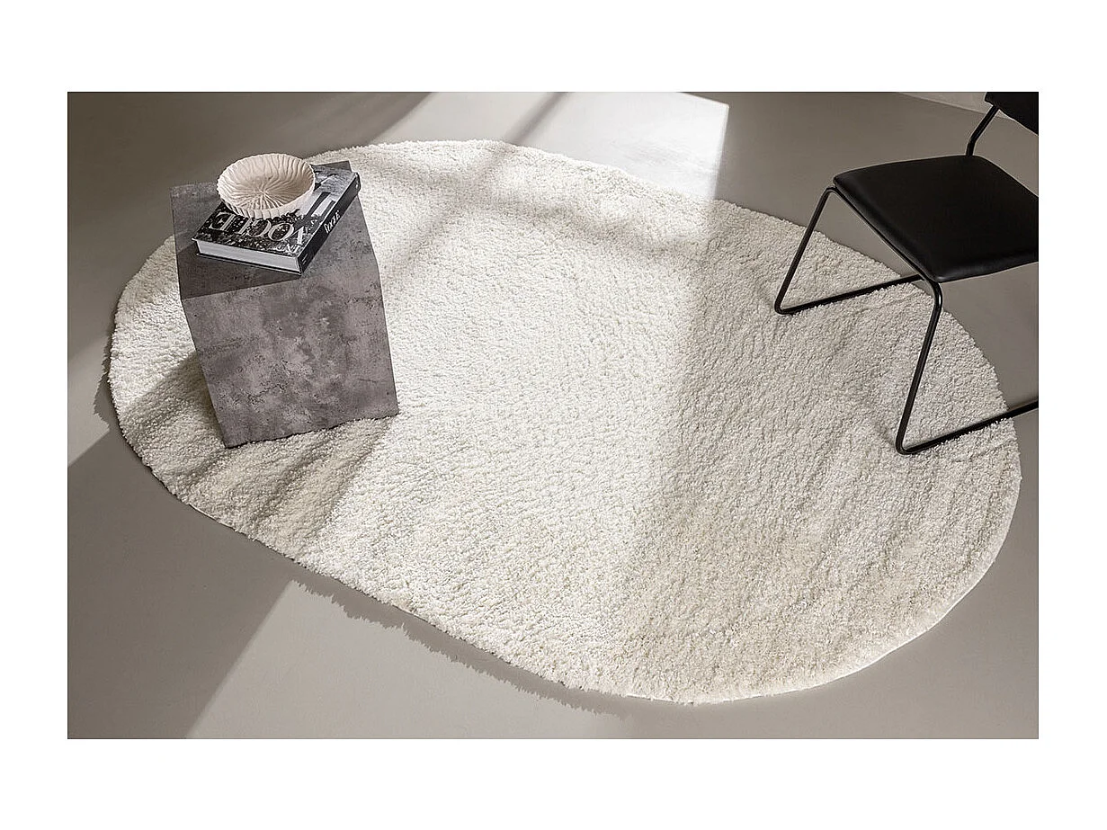 Walter vloerkleed 340x240cm wit.