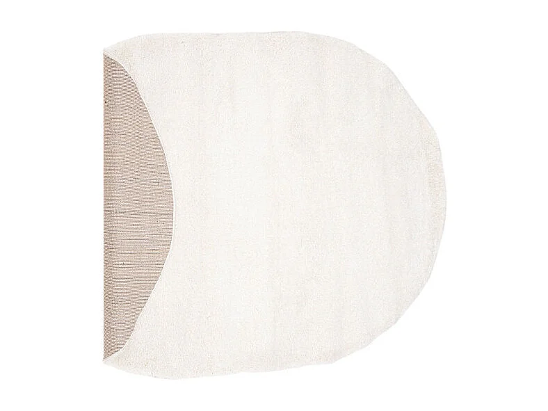 Tapis Déco Ovale "Walter" 240x340cm Blanc