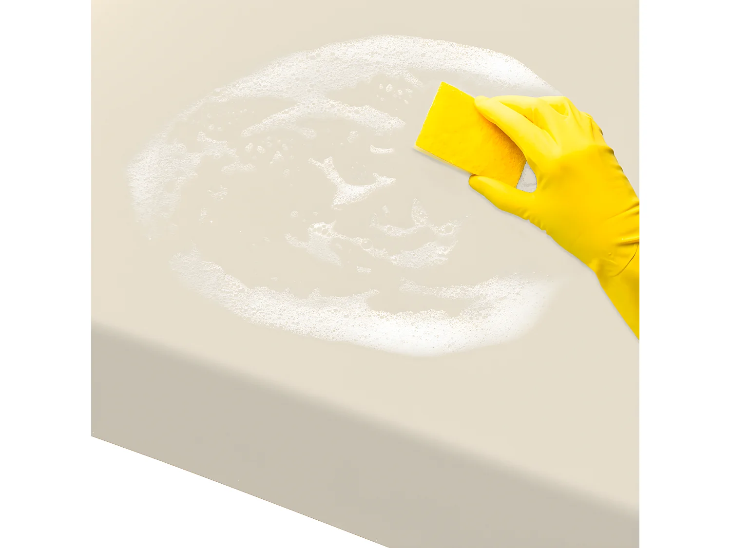 Materasso Geriatrico 90x190 cm flessibile - Sfoderabile, Rivestimento Sanitario impermeabile.